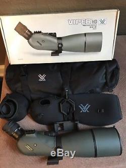Vortex Viper HD 20-60x80 Angled Spotting Scope With Pouch & Phone Mount Shooting