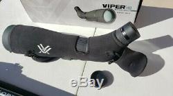 Vortex Viper HD 20-60x85mm Spotting Scope, Angled, vortex tri-pod, phone scope