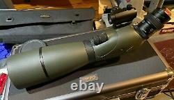 Vortex Viper HD Spotting Scope 20-60x80 Angled with Red Dot Sight USED NO RESERVE