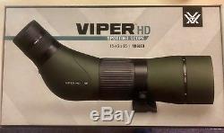 Vortex Viper V500 15-45x65mm HD Angled Spotting Scope Armored Green Hi-Def