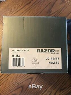Vortex razor 27-60x85 Angled spotting scope