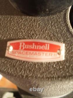 Vtg BUSHNELL SPACEMASTER II 20X Wide 60mm SPOTTING SCOPE withlens cover & Tripod