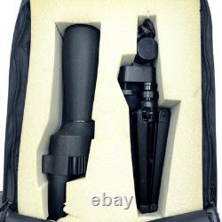Vtg Bushnell Spacemaster 60mm 15-45x Spotting Scope Tripod Backpack, Window Mnt