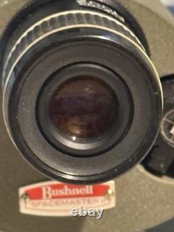 Vtg Bushnell Spacemaster II 20-45x 60mm Telescope Spotting Range Scope Japan