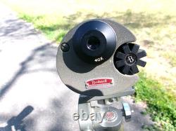 Vtg Bushnell Spacemaster II Spotting Scope 60mm Sunset Tripod 40x Eyepiece gCo