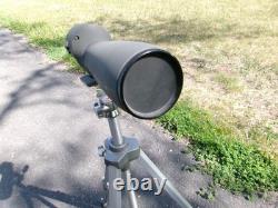 Vtg Bushnell Spacemaster II Spotting Scope 60mm Sunset Tripod 40x Eyepiece gCo