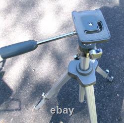Vtg Bushnell Spacemaster II Spotting Scope 60mm Sunset Tripod 40x Eyepiece gCo