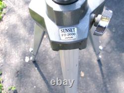 Vtg Bushnell Spacemaster II Spotting Scope 60mm Sunset Tripod 40x Eyepiece gCo