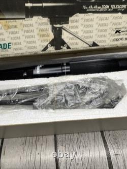 Vtg Kmart Focal Telescope Zoom Spotting Scope 15x45x40 mm Made In Japan