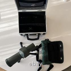 Winchester Compact Angled Spotting Scope Green Black with Tripod & Carrying Case