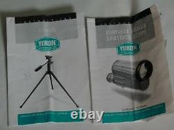 Yukon By Sibir Optics 20 50X50 Wide Angle Monocular Spotting Scope With Tripod