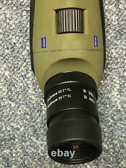 Zeiss Diascope 65 T FL 30x Eyepiece Angled Spotting Scope in Box Excellent