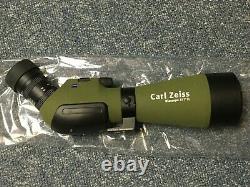 Zeiss Diascope 85 T FL 20-60x Angled Spotting Scope Green Factory Serviced