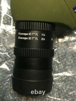 Zeiss Diascope 85 T FL 20-60x Angled Spotting Scope Green Factory Serviced