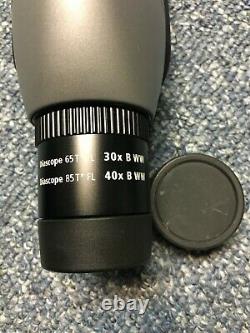 Zeiss Diascope 85 T FL 40x Eyepiece Straight Spotting Scope Silver Excellent