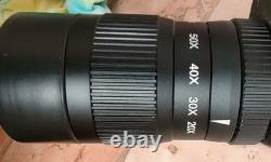 Zhumell Spotting Scope 20x-60x80mm -multi coated, nitrogen filled, waterproof