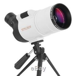 Zoom 25-75X70 Angled Spotting Scope Waterproof Astronomical Telescope With Tripod